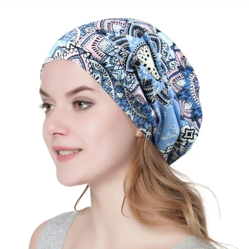 Miniatura 154 de Alnorm - Gorro con forro de satén y suave banda elástica para hombres y mujeres, talla única Se ajusta a la mayoría
