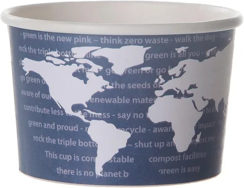Miniatura 12 de Eco-Products, Inc Recipientes para sopa con diseño del mundo, Mixto, 1000