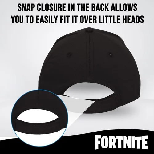 Miniatura 4 de FORTNITE Gorra de béisbol para niños, sombrero de calidad para niños y gorra ajustada, gorra de béisbol de ala plana con diseño elegante