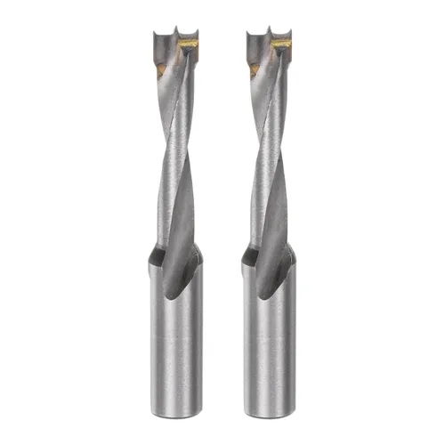 Miniatura 6 de uxcell Brocas de punta Brad para madera de 0.315 in x 2.677 in de carburo de torneado derecho para carpintería herramienta de perforación