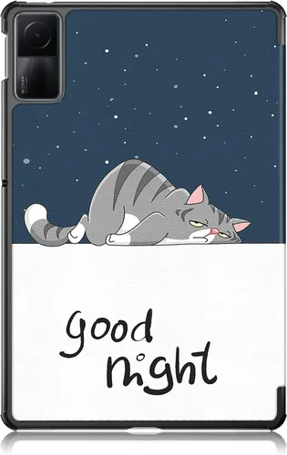 Miniatura 8 de Lazycat - Funda para Xiaomi Redmi Pad SE de 11 pulgadas, carcasa rígida con soporte delgado para Redmi Pad SE 11 2023 con función de encendido