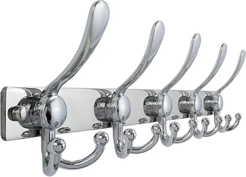 Miniatura 65 de Dseap - Perchero para montaje en pared, base resistente calibre 12 vs Flimsy de 0.039 pulgadas, ganchos sólidos antidesgarros, montaje en perno