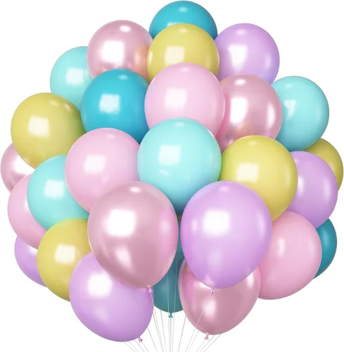 Miniatura 8 de HILAVO Globos negros, azules, blancos