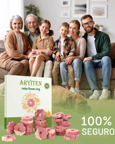 Miniatura 6 de Aryiten Bloques de cedro para almacenamiento de ropa, paquete de 32 anillos de cedro, tablones de cedro aromático para almacenamiento de ropa