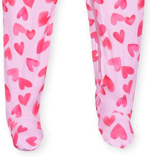 Miniatura 4 de Gerber Baby Girls Toddler Buttery-Soft Snug Fit Footed Pajamas with Viscose Made with Eucalyptus