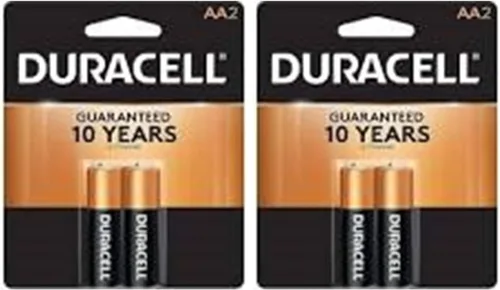 Miniatura 5 de Duracell Pilas alcalinas AA 1.5v (paquete de 2) MN1500 (LR6)