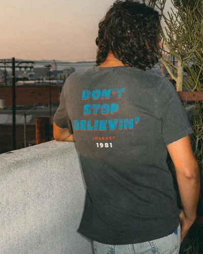 Miniatura 2 de Camiseta vintage Journey Born to Sing The Blues