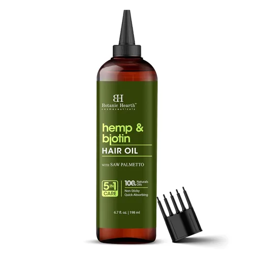 Miniatura 14 de Botanic Hearth Aceite de biotina para el crecimiento del cabello y aceites de tratamiento capilar Tratamiento fortalecedor seco, encrespado