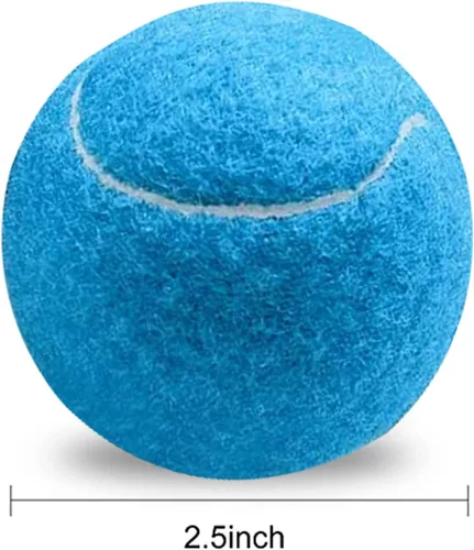 Miniatura 2 de URBEST Pelota de tenis, 12 paquetes de pelotas de tenis de entrenamiento, pelotas de práctica para jugadores novatos, pelotas de juego para perros