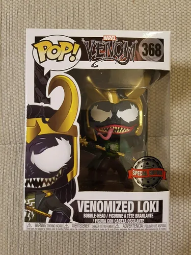 Miniatura 2 de Funko POP Marvel: Venom - Figura coleccionable Venomized Loki, multicolor