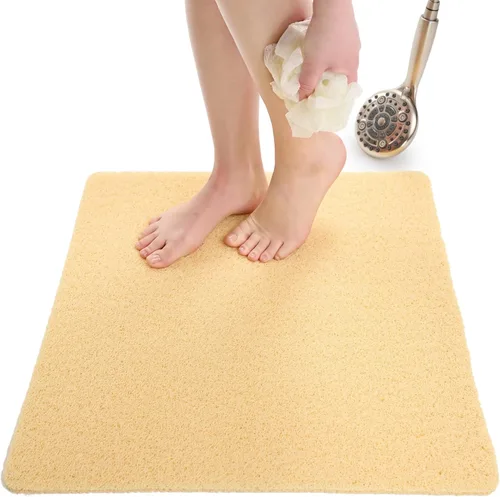 Miniatura 17 de Tapete de ducha antideslizante para bañera - Tapete de baño de lufa para baño - Tapete de baño de 40 x 16 pulgadas - Alfombra de baño antideslizante