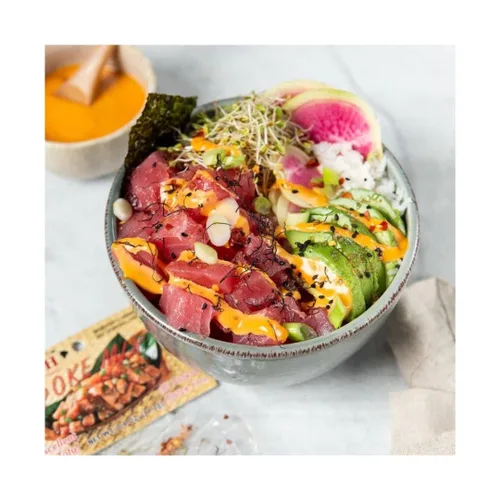 Miniatura 4 de Hawaiian Poke Mix Paquete de 6 Mezcla de condimentos Hawaiian Ogo Sabor auténtico Todo natural Sin gluten Paquetes Paquete variado