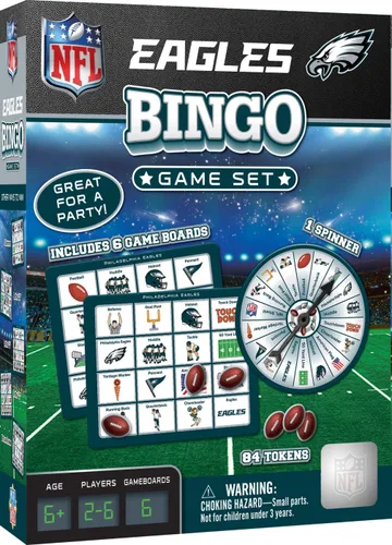 MasterPieces Juegos para niños - Juego de bingo de San Francisco 49ers de la NFL