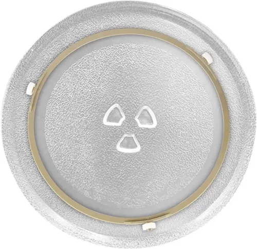 Miniatura 4 de 2 anillos giratorios para microondas, bandeja para horno de microondas, anillo de soporte de rodillo giratorio de diámetro exterior de 8.7 pulgadas