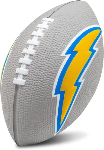 Miniatura 22 de Franklin Sports NFL - Fútbol americano de espuma para niños, pelota suave de tamaño junior de 8.5 pulgadas con logotipos 3D, perfecta para el día