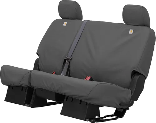 Covercraft Carhartt SeatSaver - Fundas de asiento personalizadas | Compatible con Toyota Tacoma 2016-2023 | Asiento de banco de segunda fila 40/60,