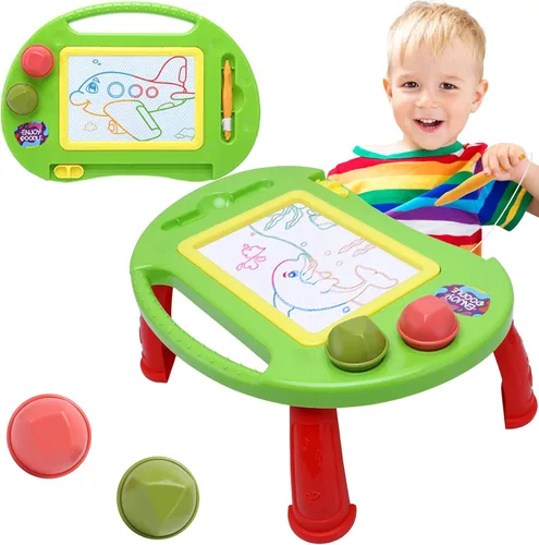 Juguetes para niños pequeños, juguetes para niños de 1 a 2 años, tablero de dibujo magnético, pizarra borrable para niños, juguetes educativos para