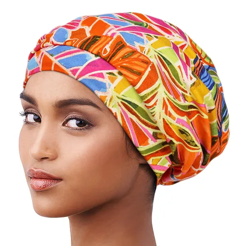 Miniatura 66 de Alnorm - Gorro con forro de satén y suave banda elástica para hombres y mujeres, talla única Se ajusta a la mayoría