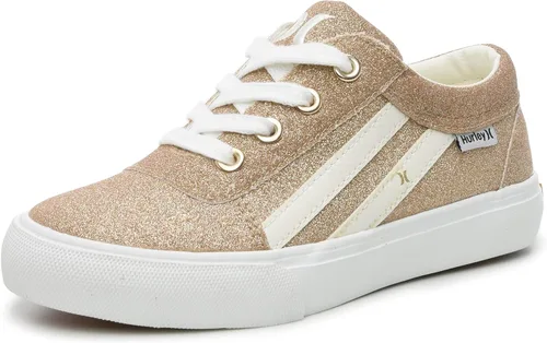 Hurley Boardy - Tenis de patineta con cordones tenis bajos con cordones zapatos de patinadora a la moda para niños y niñas patines ligeros y
