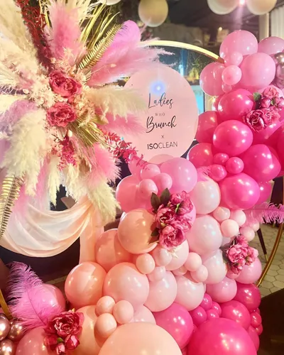 Miniatura 3 de Globos rosados metálicos, globo rosa metálico, 60 piezas, 12 pulgadas, globos de látex cromados de color perla rosa intenso rosa brillante