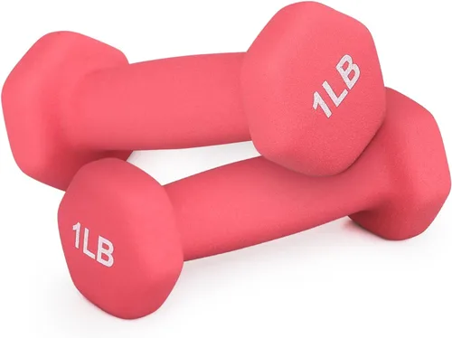 Miniatura 10 de MADOG - Juego de mancuernas hexagonales con revestimiento de neopreno antideslizante para equipo de gimnasio en casa, entrenamiento de fuerza
