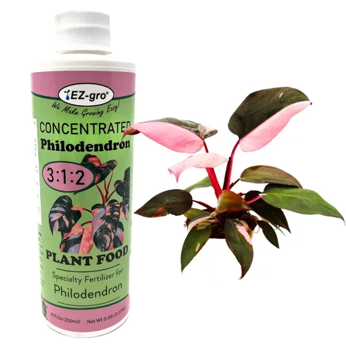 EZ-GRO Fertilizante Líquido para Philodendron - Alimento para Plantas de Interior con Relación de 3 1 2 NPK para Plantas de Philodendron | Filodendro