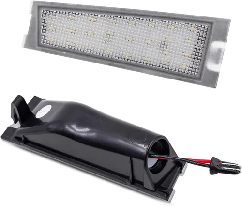 Miniatura 2 de Conjunto de luz LED para placa de matrícula para Cadillac CTS CTS-V Sedán 2008 2009 2010, reemplazo de lámpara de matrícula OEM 6000K xenón blanco
