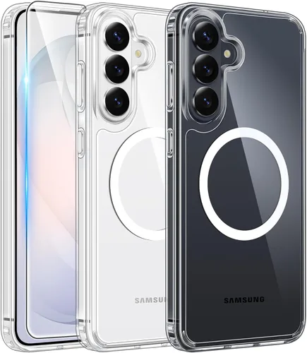 Miniatura 1684 de FNTCASE Funda para iPhone 13 Pro-Max: Fundas magnéticas transparentes compatibles con Magsafe Slim anti amarillamiento protección contra caídas
