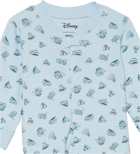Miniatura 27 de Amazon Essentials Disney Marvel Star Wars - Pijama unisex de algodón con pies para bebés y niños pequeños, paquete múltiple