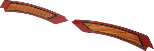 Miniatura 8 de X AUTOHAUX Par de marcador lateral del reflector del parachoques delantero 63147205398 63147205397 para BMW Serie 3 E90 E91 LCI 2009-2011 Reemplazar