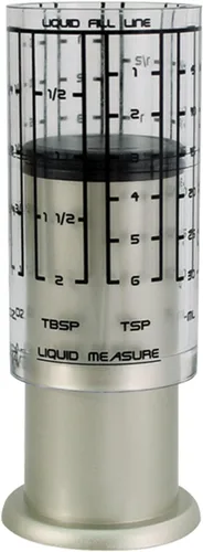 KitchenArt Professional Series 2 Cup Adjust-A-Cup, Champagne Satin, Adjustable, 1/8 to 2-Cup Satén