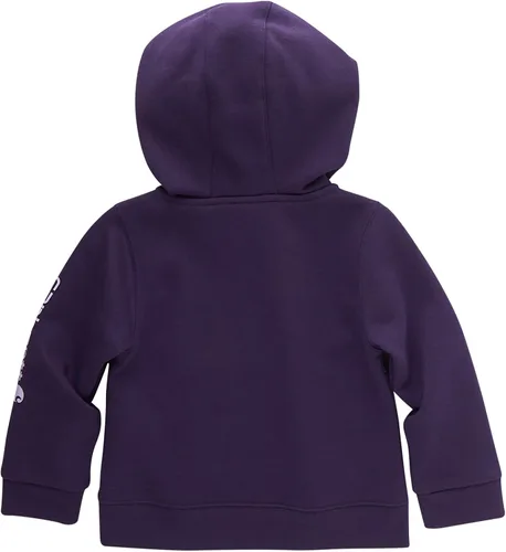 Miniatura 2 de Carhartt Sudadera de manga larga con capucha y media cremallera para niña