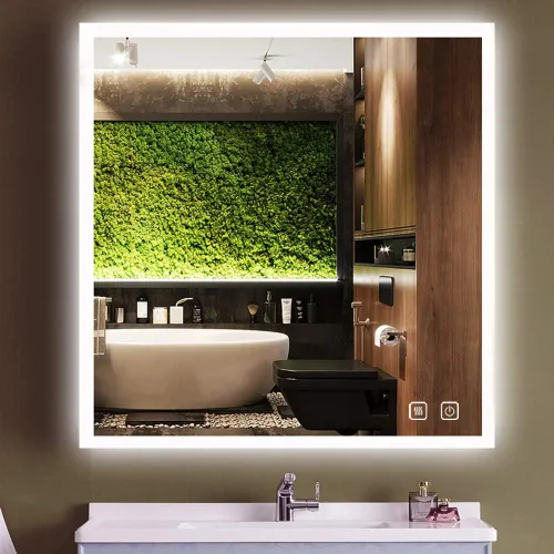 Miniatura 9 de Espejo LED retroiluminado de 32 x 72 pulgadas para baño, montado en la pared, espejo de tocador grande iluminado de 72 pulgadas con luces