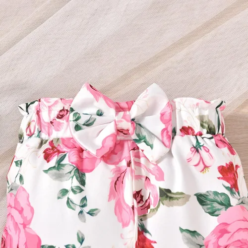 Miniatura 108 de fioukiay Conjunto de ropa de verano para bebés y niñas recién nacidas prematuros, mameluco, pantalones, diadema, conjunto de ropa para el verano