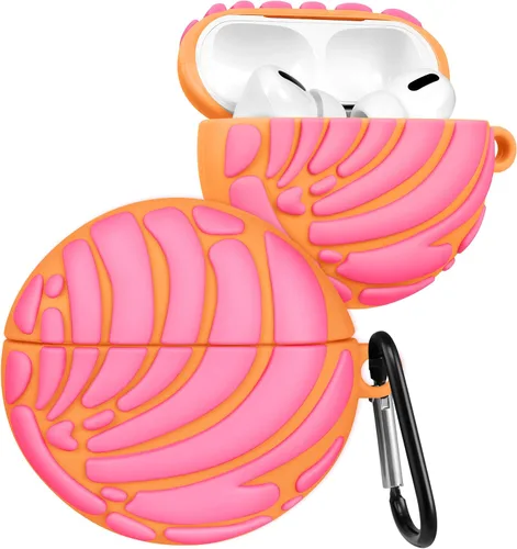 Funda para Airpods de Boaretiu de 2ª/1ª Generación - Funda Linda Kawaii - Funda de Silicona Blanda 3D con Llavero para Mujeres, Niñas, Adolescentes,