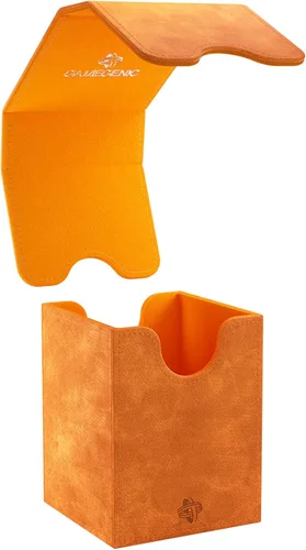 Miniatura 5 de Caja de almacenamiento de cartas GameGenic – Caja de cubierta: Squire XL Naranja 100CT – Durable y resistente para almacenamiento de cartas TCG, OCG