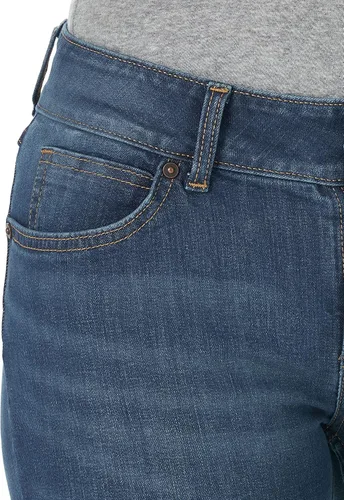 Miniatura 4 de Wrangler - Jeans para mujer estilo Western de tiro medio, elásticos y con corte bota