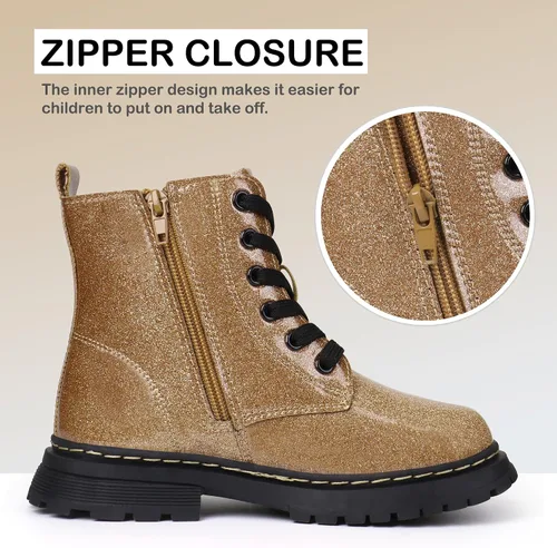 Miniatura 4 de JABASIC Botas de trabajo impermeables con cordones y cremallera lateral