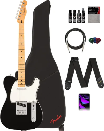 Miniatura 33 de Fender Player II Modified Telecaster - Paquete de ráfaga de 3 tonos con estuche, correa, cable, juego de púas de 3 piezas y kit de limpieza