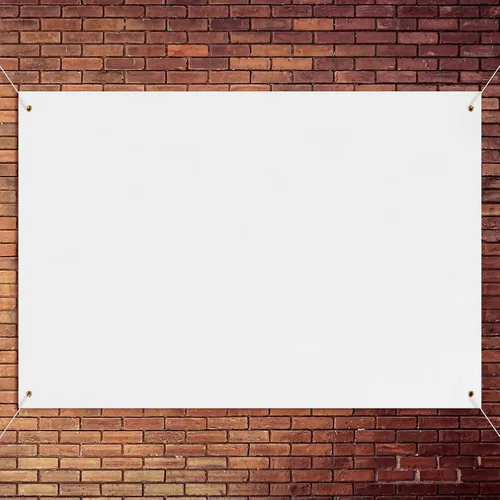 Miniatura 13 de Zonon Pancartas Grandes en Blanco y Letreros de Poliéster Oxford de Sublimación con Cuerda Colgante para Decorar Paredes Interiores y Exteriores