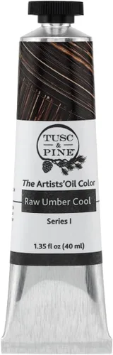 Miniatura 105 de Tusc & Pine Pintura al óleo Artist – Alizarin Crimson, 1.4 fl oz, sin amarilleo, consistencia rica y cremosa, carga máxima de pigmento, pinturas al