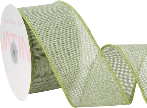 Miniatura 15 de VATIN Cinta de Arpillera con Alambre Azul Bebé de 1-1/2 pulgadas X 10 Yardas, Cinta de Tela para Manualidades para Decoraciones de Fiestas, Lazo