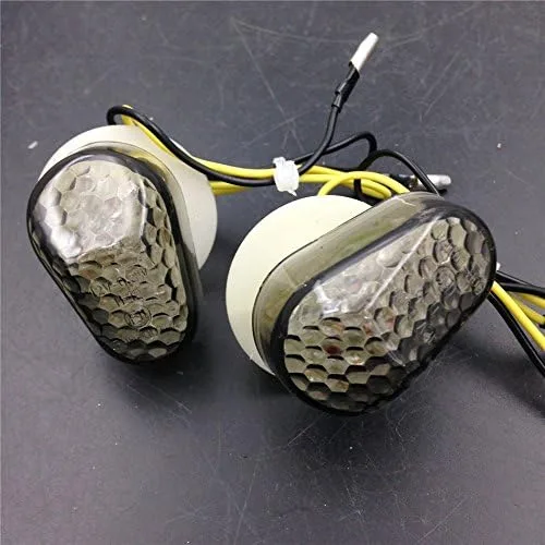 Miniatura 4 de XKH - Luces LED direccionales para motocicleta, compatibles con Yzf R1 R6 R6S Yzf R6 Fz6 Fz1 Fz Fazer Smoke [B00Y7CB0LA]