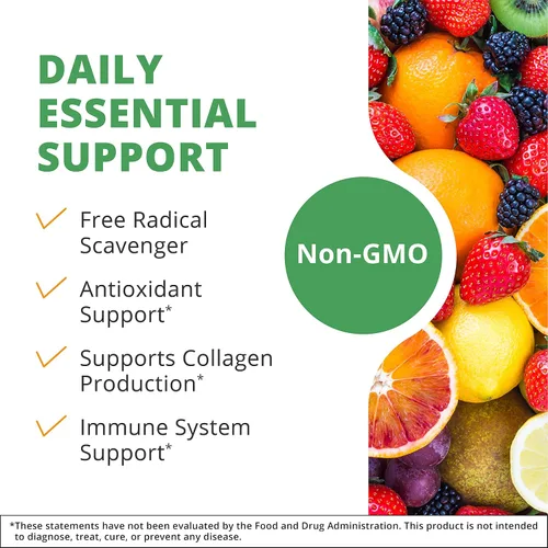 Miniatura 5 de NutraMedix Vitamina C 1000 mg – Suplemento antioxidante para apoyo inmunológico y salud cardíaca – Vitamina C de ácido ascórbico – Vegano, sin OMG