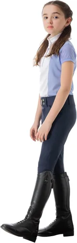 Miniatura 4 de Equinavia Tuva Kids - Pantalones tradicionales de tiro medio con parche de rodilla