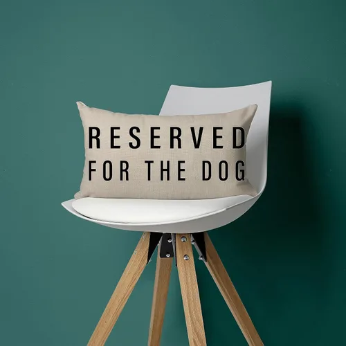 Miniatura 3 de Reservado para la funda de almohada del perro, regalos para amantes de los perros, decoración del perro, divertida funda de almohada para perro