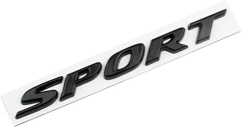 Miniatura 2 de Zhizhong Emblema de Letra Deportiva Tapa del Maletero Logo Insignia Trasera Compatible con Accord Civic Passport 2017-2022 (Negro Brillante)