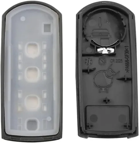 Miniatura 3 de Oulesh Fundas para llavero de coche para Mazda CX-3 Axela CX-5 Atenza, 3 botones Smart Remote Key Shell Case