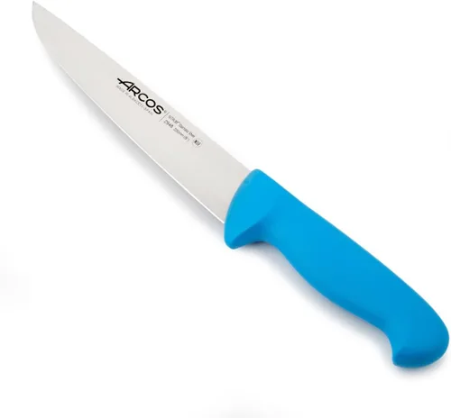 Miniatura 9 de Arcos Cuchillo de carnicero de acero inoxidable nitrum de 8 pulgadas y hoja de 7.874 in. Cuchillo de cocina profesional para cortar carne, pescado