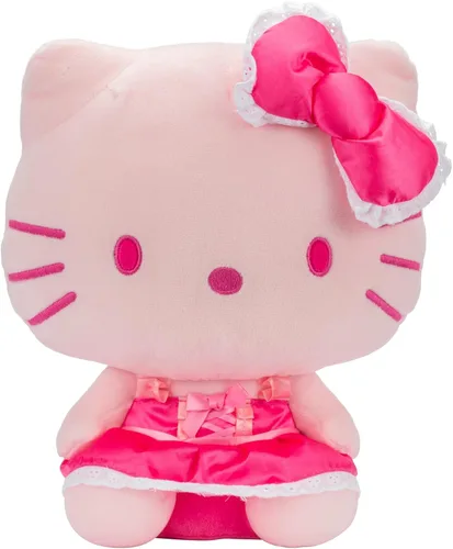 Hello Kitty and Friends - Hello Kitty - Peluche monocromático rosa de 12 pulgadas Hello Kitty Rosa